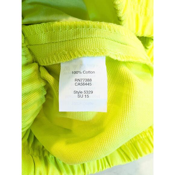 J.Crew Boardwalk Bright Kiwi Cotton Shorts Size 2 NWT - Picture 2 of 5